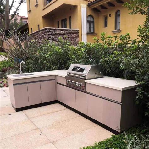 stainless steel outdoor grill cabinets